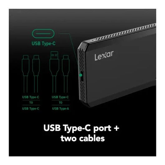 Lexar Professional 2TB SL600 Portable SSD.