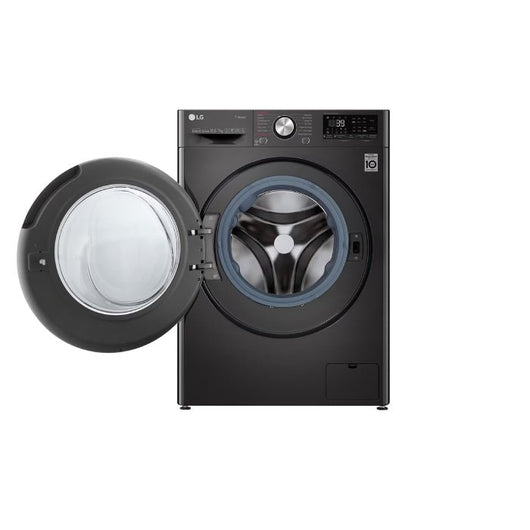 Washing Machine-LG-Inverter-Digital-10.5 kg/7kg dryer-1400 RPM-Black Steel-10Yrs / F4V9RCP2E.