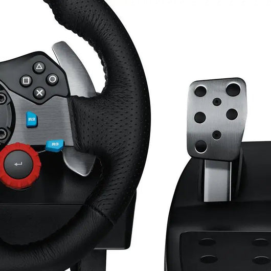 Logitech G29 Driving Force Racing Wheel For Playstation PS5 / PS4 and PC Black PLUGG-EMEA-914-G29 - 941-000113.