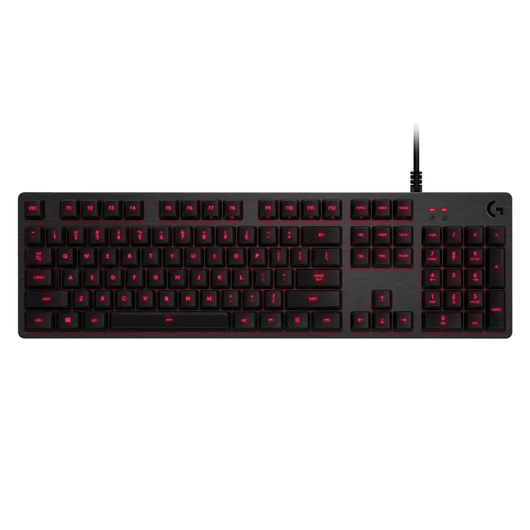 Logitech G413 Mechanical Backlit Wired Gaming Keyboard Carbon 920-008310.