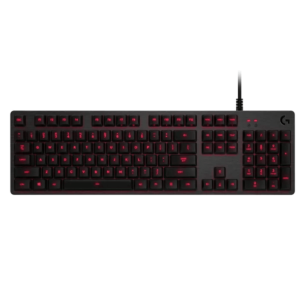 Logitech G413 Mechanical Backlit Wired Gaming Keyboard Carbon 920-008310.