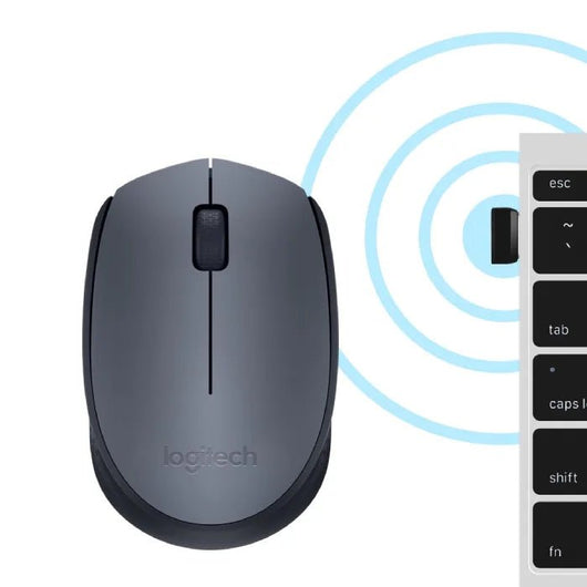 Logitech M170 Wireless Mouse Grey 910-004642.