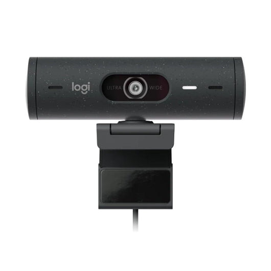 Logitech Webcam Brio 500 Full HD 1080p webcam with light correction, auto-framing, and Show Mode Graphite 960-001422.