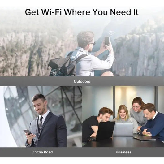 MERCUSYS MT110 Portable WiFi 4G Router 4G LTE 150 Mbps, 2200mAh Battery for 10 Hours.