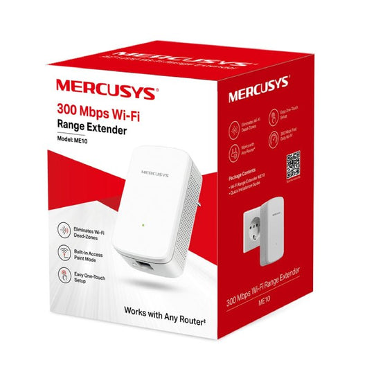 MERCUSYS-WI FI RANGE EXTENDER-ME10-300 Mbps.