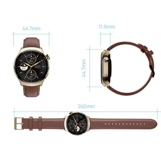 MIBRO Smart Watch Lite 3 PRO Dual Straps GPS Rose Gold - XPAW019.