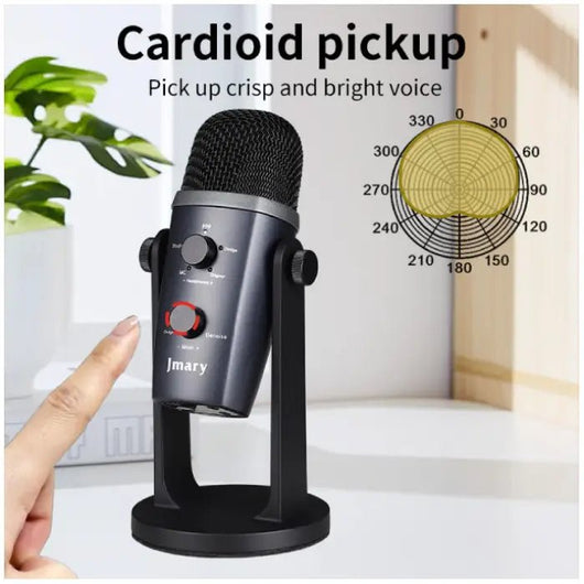 MICROPHONE-JMARY-USB MICROPHONE-MC-PW10 - 14 Day Warranty.
