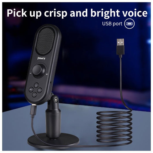 MICROPHONE-JMARY-USB MICROPHONE-MC-PW7 - 14 Day Warranty.