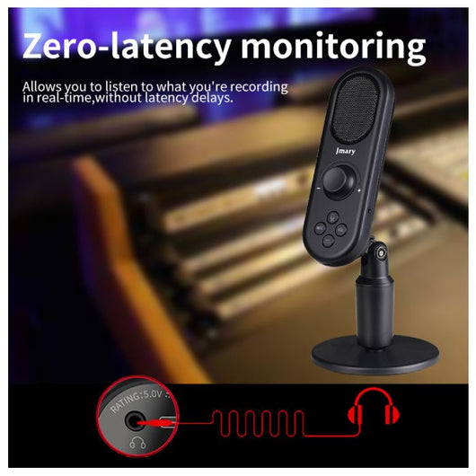 MICROPHONE-JMARY-USB MICROPHONE-MC-PW7 - 14 Day Warranty.