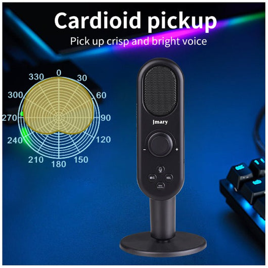 MICROPHONE-JMARY-USB MICROPHONE-MC-PW7 - 14 Day Warranty.