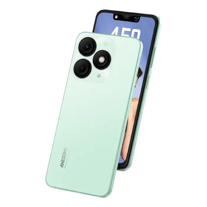 Itel A50 Dual SIM 128GB, (3+5)8GB RAM, 4G LTE Lime Green – Smart Shop