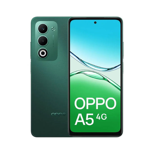 MOBILE-OPPO-A5-6G RAM-128GB-DUAL SIM-4G LTE-Aurora Green / CPH2727.
