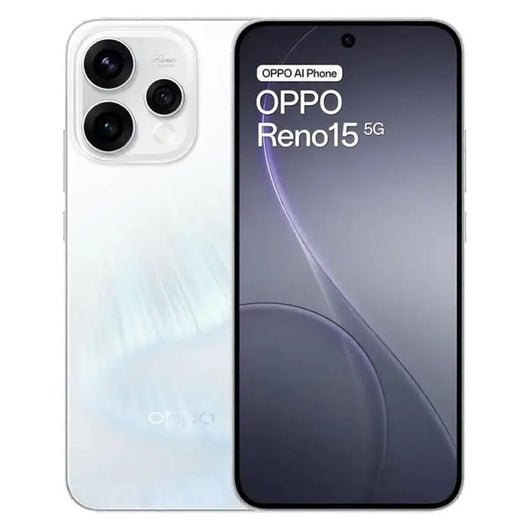 OPPO Reno 15 5G (12GB/256GB) - Aurora White | CPH2825 – Smart Shop