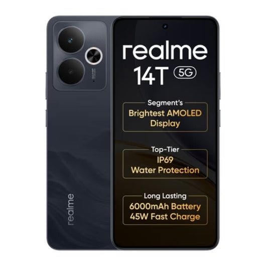 MOBILE-REALME-14T-5G LTE-8G-256GB--DUAL SIM-RMX5078-OBSIDIAN BLACK.