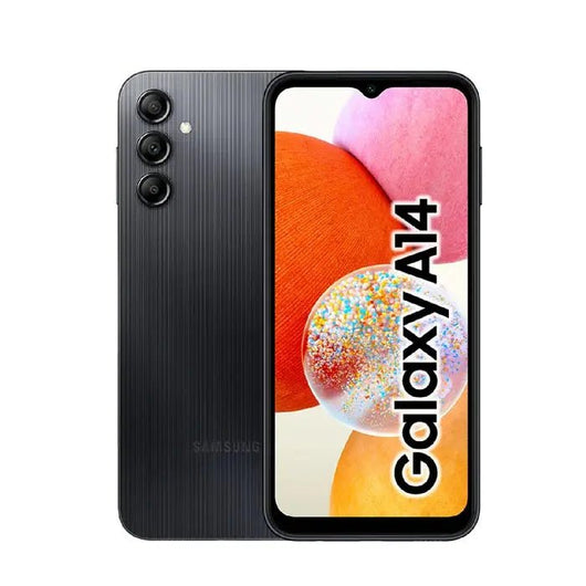 MOBILE-SAMSUNG-GALAXY-A14-4G-128GB-BLACK ( SM-A145F/DS ).