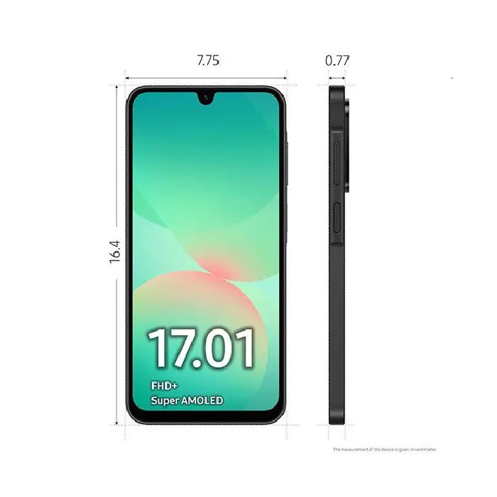 Samsung Galaxy A26 5G | 256GB 8GB RAM | Dual SIM - Black – Smart Shop