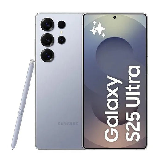 MOBILE-SAMSUNG-GALAXY-S25 Ultra-12G-256GB-TITANIUM SILVERBLUE/SM-S938B/DS ( INTERNATIONAL ) ( ACTIVE ).