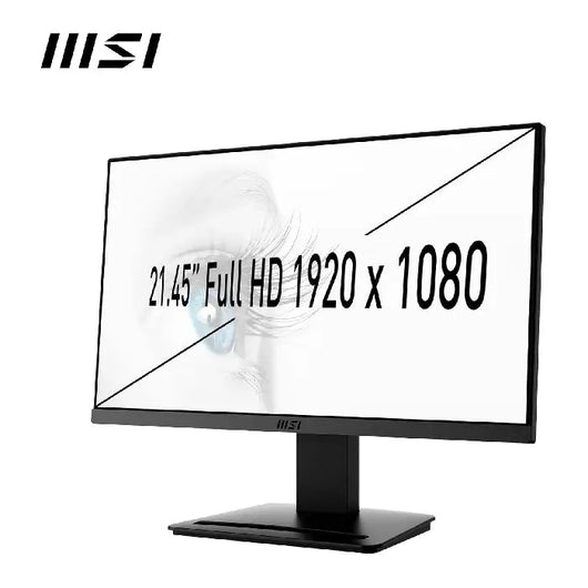 MONITOR-MSI-PRO-MP223-E2-22 Inch Full HD- (1920 X 1080-) 100Hz-Eye Friendly Screen -BLACK / 9S6-3PB9CH-018.