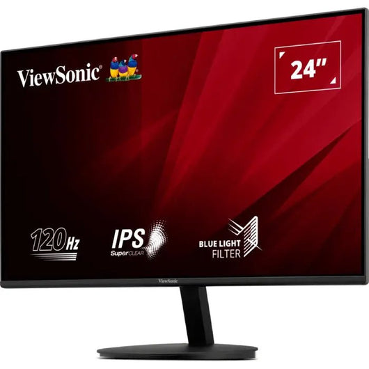 ViewSonic 24" FHD Monitor - 120Hz, 5ms, Black | VA24E1-H – Smart Shop