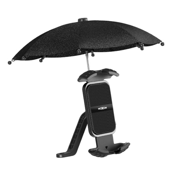 MOTORCYCLE PHONE HOLDER-MOXOM-With Umbrella-MX-VS99 - 14 Day Warranty.