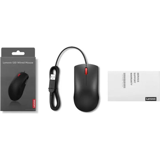 Mouse Lenovo 120 Wired USB MS370OU \ Black.