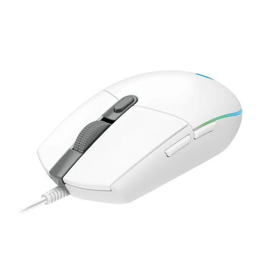 MOUSE-LOGITECH-GAMING-USB-LIGHTSYNC-G102-WHITE (910-005824).