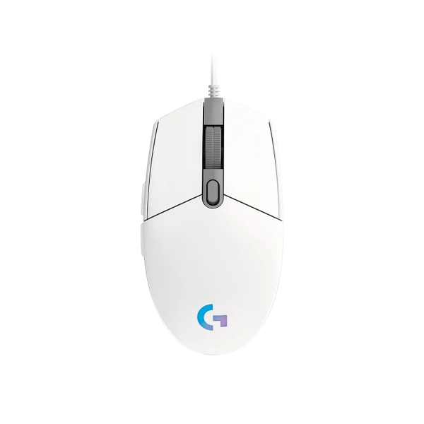 MOUSE-LOGITECH-GAMING-USB-LIGHTSYNC-G102-WHITE (910-005824).