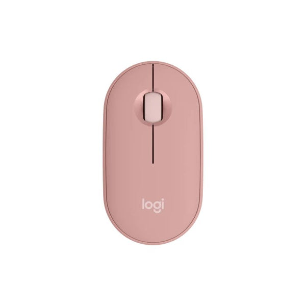 MOUSE-LOGITECH-GAMING-WIRELESS-M350S-PEBBLE 2-TONAL ROSE (910-007014).