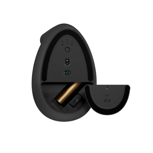 MOUSE-LOGITECH-® Lift Vertical Ergonomic-GRAPHITE / BLACK (910-006473).