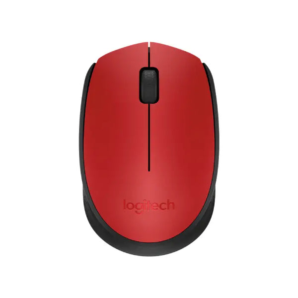MOUSE-LOGITECH-WIRELESS-M171-RED (910-004641).