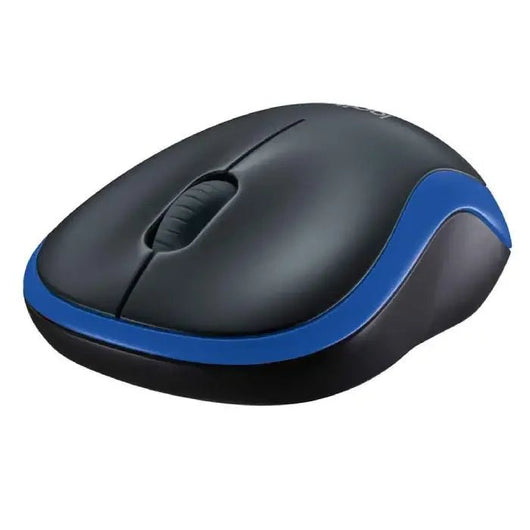 MOUSE-LOGITECH-WIRLESS-M185-BLUE (910-002236).