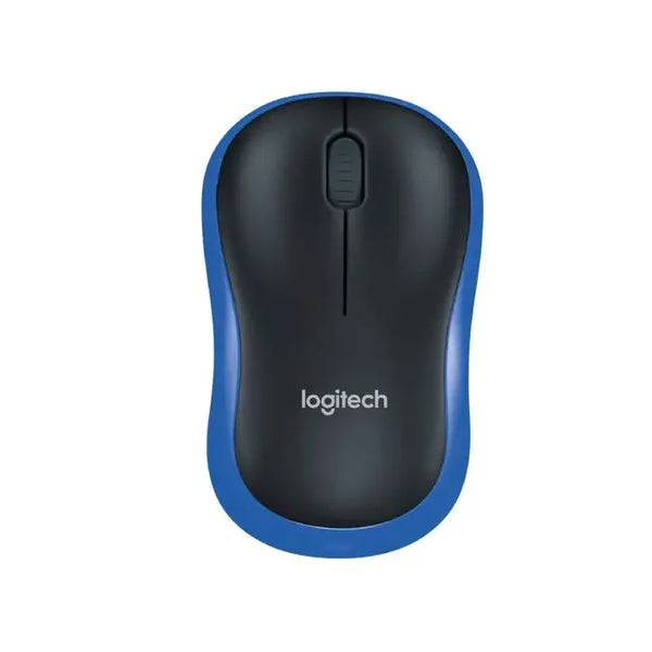 MOUSE-LOGITECH-WIRLESS-M185-BLUE (910-002236).
