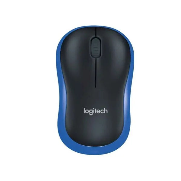 MOUSE-LOGITECH-WIRLESS-M185-BLUE (910-002236).