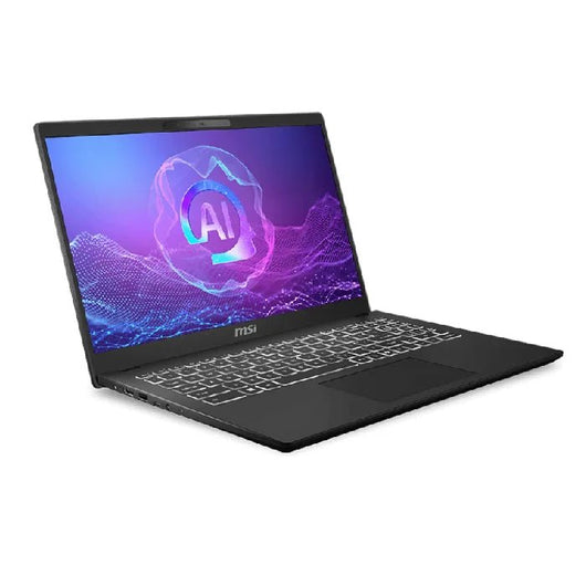MSI Modern 15 H AI C2HM Laptop, Intel Core Ultra 7 255H, 16GB RAM, 512GB SSD, Intel® Arc Graphics, 15.6” FHD 60Hz, Win11, Classic Black 9S7 - 15H551 - 267 - Smart Shop