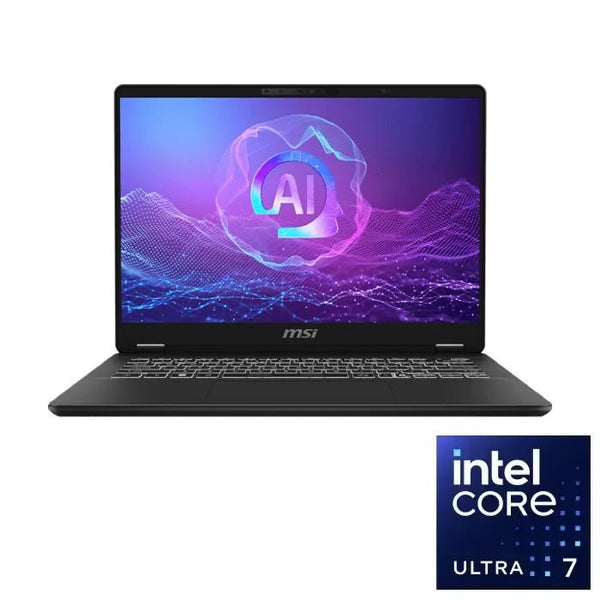 MSI Prestige 14 AI Evo C2HMG Laptop Intel Core Ultra 7 255H Stellar Gray 9S7-14N121-099