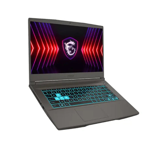 LAPTOP-MSI-THIN 15-B13VE-CI7-13620H-16G-512G SSD-NVIDIA GeForce RTX 4050 6G-15.6 INCH FHD-DOS-Gray / 9S7-16R831-2614 