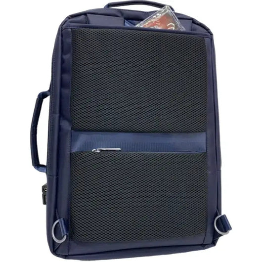 NUOXIYA 5818 Laptop Case bag with handle Dark Blue.