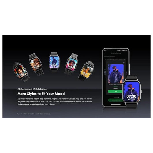 Smart Watch Oraimo Black