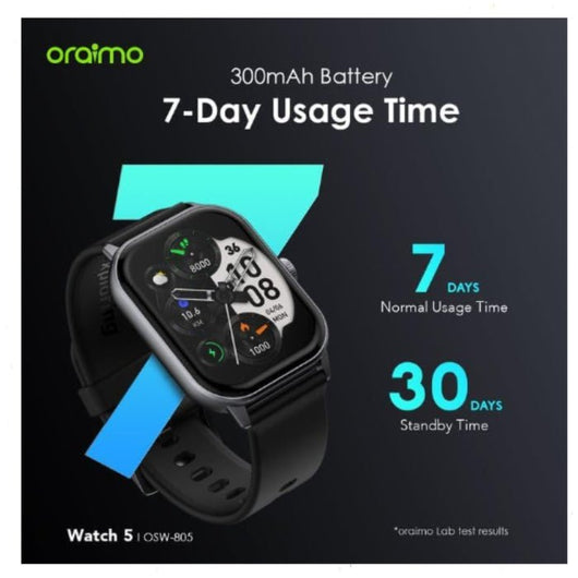 Smart Watch Oraimo Black