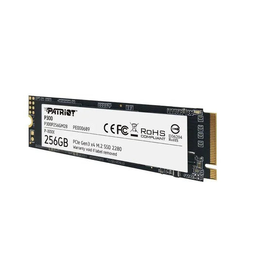 Patriot 256GB P300 m.2 PCIe SSD Memory - PE000689.