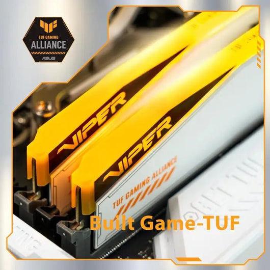 Patriot Viper Elite 5 RGB TUF Gaming 32GB (2x16GB) 6600MT CL34 DDR5 Desktop PC DRAM.