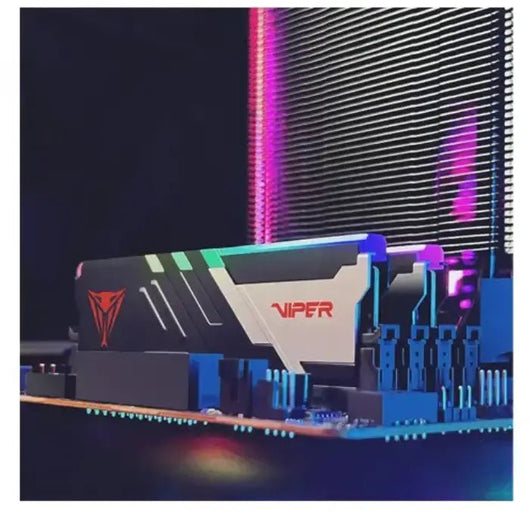 Patriot Viper Venom RGB DDR5 RAM 64GB 2*32GB 6000MT s CL30 UDIMM Desktop Gaming Memory Kit.