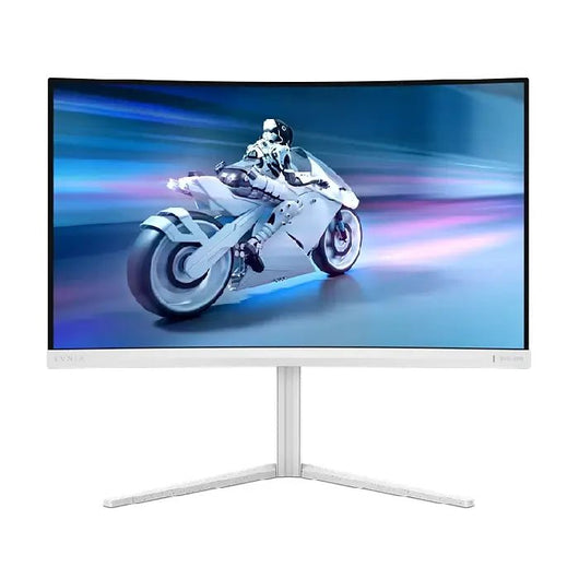 Philips Evnia 27" Curved QHD Gaming Monitor, 180Hz, 1ms, FreeSync Premium, 1500R, 300 nits, White - 27M2C5501.