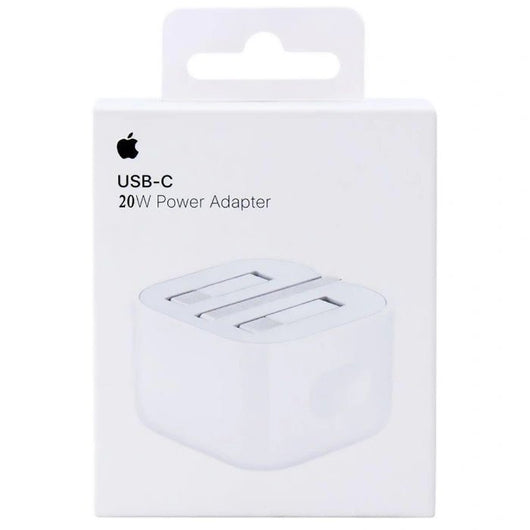 POWER ADAPTER-APPLE-3 PIN- TYPE-C -20W / MHJF3ZML/A - 14 Day Warranty.