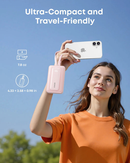 POWER BANK-ANKER-ZOLO-Fast Charging-10000MAH-35W-WHITE /A1680H32.