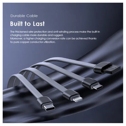 POWER BANK-ORAIMO-4 BUILT-IN CHARAING-OPB-P5201-20000mAh-12W-BLACK / 4894947001840.