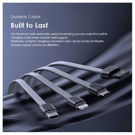 POWER BANK-ORAIMO-4 BUILT-IN CHARAING-OPB-P5201-20000mAh-12W-BLACK / 4894947001840.