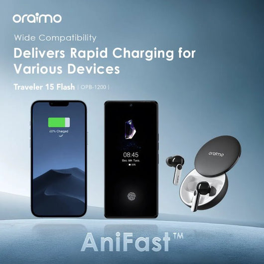 POWER BANK-ORAIMO-OPB-1200-20000mAh-15W-BLACK / 4894947018732.