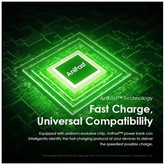 POWER BANK-ORAIMO-OPB-1270-27000mAh-15W-BLACK / 4894947011276.