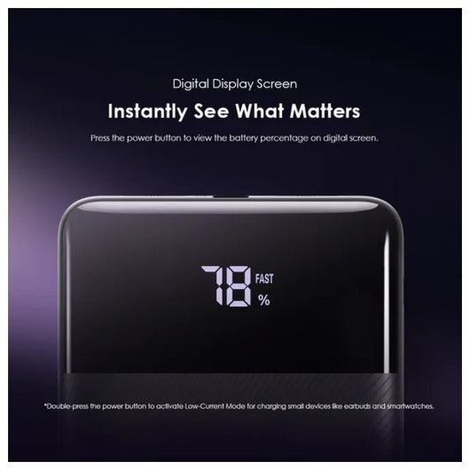 POWER BANK-ORAIMO-OPB-7100Q-10000mAh-22.5 W-BLACK / 4894947050954.